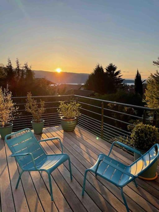 Maison De Vacances 220M2 Vue Lac Et Chateau Menthon-Saint-Bernard Zewnętrze zdjęcie