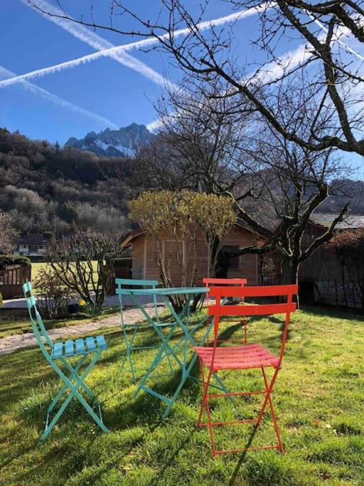 Maison De Vacances 220M2 Vue Lac Et Chateau Menthon-Saint-Bernard Zewnętrze zdjęcie